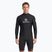 Longsleeve для плавання Aquastic RIMOS LS UV 50+ UPF чорний