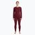 Комплект термобілизни жіночий WOOLCANO Merino SET0543 бордовий