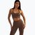 Коричневий тренувальний бюстгальтер BeShaped Gym Queen