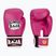 Рукавиці боксерські RAJA BOXING Single Standard Genuine Leather pink