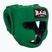 Шолом боксерський RAJA BOXING Semi Leather green