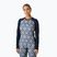 Жіноча термоактивна кофта Helly Hansen Lifa Merino Midweight Graphic Crew navy star pixel
