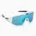 Велосипедні окуляри Bliz Vision S3 матовий білий / димчастий синій