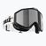 Окуляри гірськолижні дитячі Bliz Liner Jr black white logo/brown&silver mirror