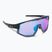 Сонцезахисні окуляри Bliz Vision Nano Optics Nordic Light матовий чорний/світла бегонія/фіолетово-блакитні