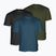 Чоловічі футболки Pinewood 3-Pack 3 шт синій/моховий/чорний