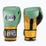 Боксерські рукавички Cleto Reyes Velcro Sparring металеві зелені / золоті wbc