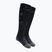Шкарпетки X-Socks Ski Silk Merino 4.0 чорні/темно-сірі меланжеві