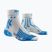 Чоловічі шкарпетки для бігу X-Socks Run Speed Two 4.0 перлинно-сірі/сині
