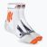 Чоловічі шкарпетки для бігу X-Socks Marathon Energy 4.0 арктичні білі/помаранчеві