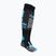 Шкарпетки для сноубордингу X-Socks Snowboard 4.0 чорні/сірі/блакитні