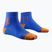 Чоловічі шкарпетки для бігу X-Socks Run Perform Ankle twyce синьо-помаранчеві