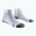 Чоловічі шкарпетки X-Socks Run Discover Ankle бігові шкарпетки арктичні білі/перламутрово-сірі
