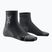 Шкарпетки X-Socks Run Discover Ankle чорний/вугілля
