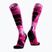 Шкарпетки лижні X-Socks Ski Expert Wild Otc x black/fluo pink