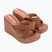 Шльопанці жіночі Ipanema High Fashion II Slide brown/glitter/pink