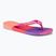 Шльопанці Havaianas Top Logomania Colors II рожеві з флюсом