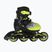 Роликові ковзани дитячі Roces Jokey X Boy black/lime