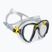 Маска для дайвінгу Cressi Big Eyes Evolution crystal/yellow