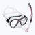 Набір для дайвінга Cressi Big Eyes Evolution + Alpha Ultra Dry black/pink
