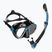 Набір для дайвінга Cressi Big Eyes Evolution + Alpha Ultra Dry black/blue