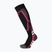 Шкарпетки лижні дитячі Mico Medium Weight Warm Control Ski nero/fucsia