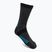 Шкарпетки для трекінгу Mico Medium Weight Crew Outdoor Tencel сині CA01550