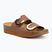 Жіночі шльопанці Scholl Montery 2 Straps Ad Med cognac
