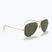 Окуляри сонцезахисні Ray-Ban Aviator Classic arista gold/green g-15
