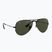 Окуляри сонцезахисні Ray-Ban Aviator Classic black/green g-15