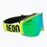 Окуляри гірськолижні Neon Light yellow/mirror green