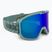 Окуляри гірськолижні Bliz Rave matt green/brown blue
