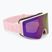 Окуляри гірськолижні Bliz G001S matte pink/brown/pink multi