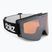 Окуляри гірськолижні Bliz G001 matte black/orange/silver mirror