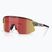 Сонцезахисні окуляри Bliz Breeze transparent dark grey/brown red multi
