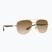 Окуляри сонцезахисні Ray-Ban RB3683 arista gold/brown