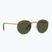 Окуляри сонцезахисні Ray-Ban New Round gold/green