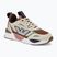 Кросівки EA7 Emporio Armani Ace Runner rainy day/black iris/ emperador/terracotta
