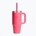 Кружка Hydro Flask Travel Tumbler Clear Lid 710 ml popstar pink