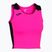 Футболка для бігу жіноча Joma Record II Top fluor pink/black