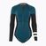 Жіночий гідрокостюм Hurley Advant Texture 2/2 мм Springsuit чорний/блакитний