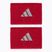 Напульсники adidas Wristband L 2 шт red/grey