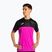 Футболка тенісна чоловіча Joma Montreal fluorescent pink/black