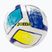 М'яч для футболу Joma Dali II white/fluor orange/yellow розмір 3