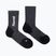 Шкарпетки для бігу з мериноса чорні
