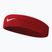 Пов'язка на голову Nike Swoosh Headband varsity red/white