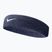 Пов'язка на голову Nike Swoosh Headband obsidian/white