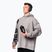 Кофта для тренувань чоловіча NEBBIA Washed-Off Hoodie NO BS light grey