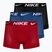Чоловічі труси-боксери Nike Dri-Fit Essential Micro Trunk 3 пари чорні/червоні/сині