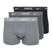 Труси чоловічі Nike Everyday Cotton Stretch Trunk 3 пари black/iron gry/cool grey high shine textured wb